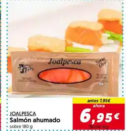Hiper Usera JOALPESCA Salmón ahumado oferta