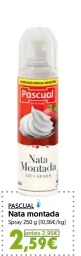 Hiper Usera PASCUAL Nata montada oferta