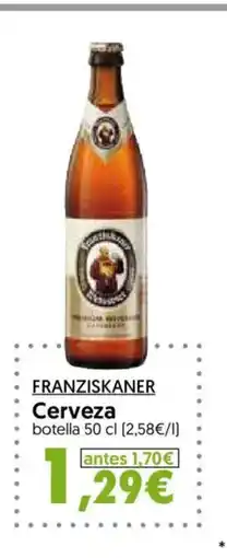 Hiper Usera FRANZISKANER Cerveza oferta