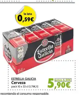 Hiper Usera ESTRELLA GALICIA Cerveza oferta
