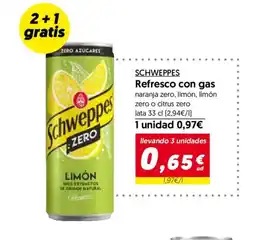 Hiper Usera SCHWEPPES Refresco con gas oferta