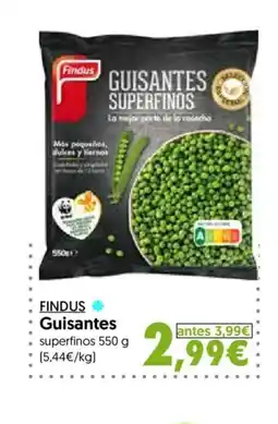 Hiper Usera FINDUS Guisantes oferta