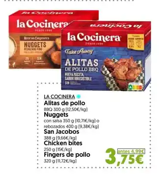 Hiper Usera LA COCINERA Alitas de pollo oferta