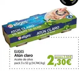 Hiper Usera ELIGES Atún claro oferta