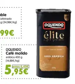 Hiper Usera OQUENDO Café molido oferta