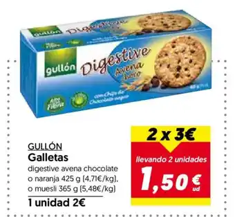 Hiper Usera GULLÓN Galletas oferta