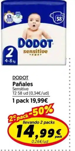 Hiper Usera DODOT Pañales oferta