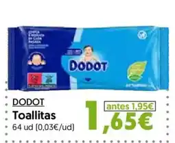 Hiper Usera DODOT Toallitas oferta