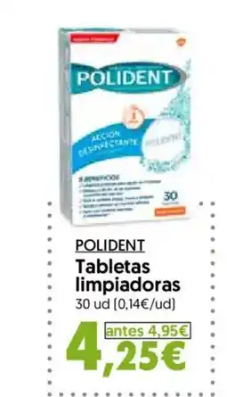 Hiper Usera POLIDENT Tabletas limpiadoras oferta