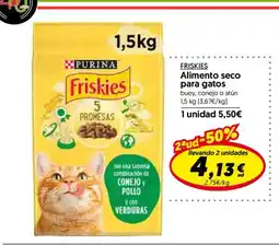 Hiper Usera FRISKIES Alimento seco para gatos oferta