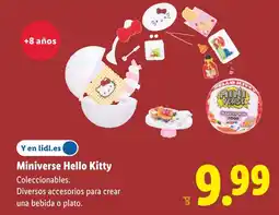 Lidl Miniverse Hello Kitty oferta