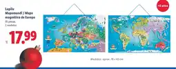 Lidl LUPILU Mapamundi / Mapa magnético de Europa oferta