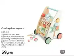 ToysRus Wood 'n' play - carrito primeros pasos oferta