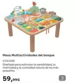 ToysRus Wood 'n' play - mesa multiactividades del bosque oferta