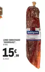 E.Leclerc Rodríguez - lomo embuchado oferta