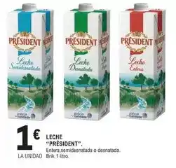 E.Leclerc Président - leche oferta