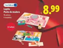 Lidl LUPILU Puzle de madera oferta