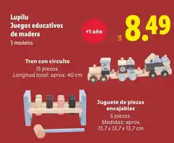 Lidl LUPILU Juegos educativos oferta