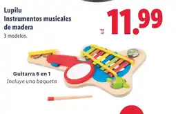 Lidl LUPILU Instrumentos musicales de madera oferta