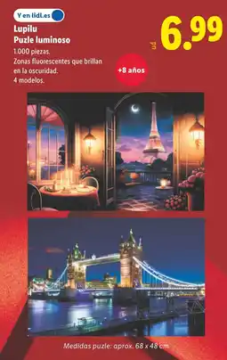 Lidl LUPILU Puzle luminoso oferta