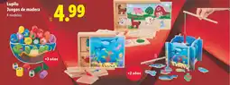 Lidl LUPILU Juegos de madera oferta