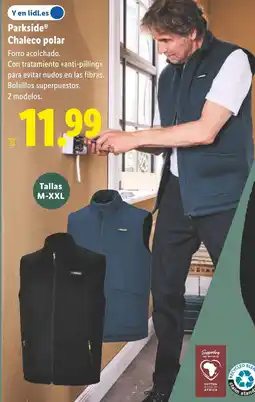 Lidl PARKSIDE Chaleco polar oferta