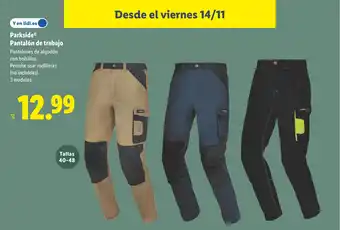 PARKSIDE Pantalón de trabajo