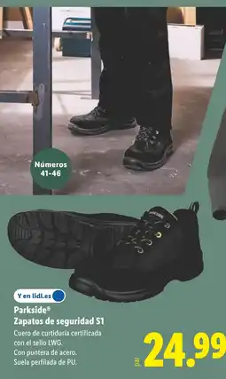 Lidl PARKSIDE Zapatos de seguridad S1 oferta