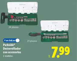 Lidl PARKSIDE Destornillador con accesorios oferta