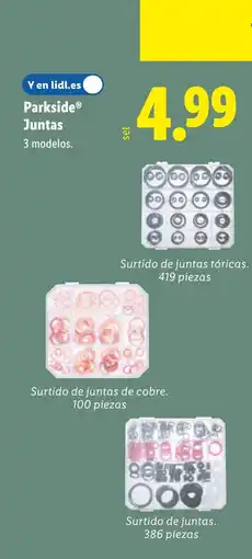 Lidl PARKSIDE Juntas oferta