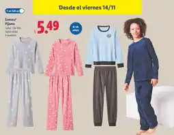 Lidl ESMARA Pijama oferta