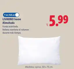 Lidl LIVARNO HOME Almohada oferta
