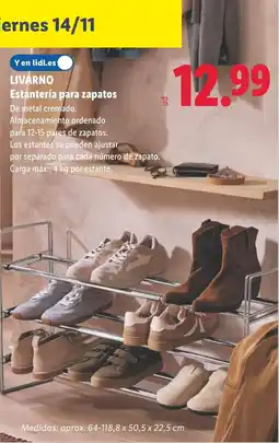 Lidl LIVARNO HOME Estantería para zapatos oferta