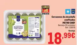 Makro METRO CHEF Corazones de alcachofa confitados oferta