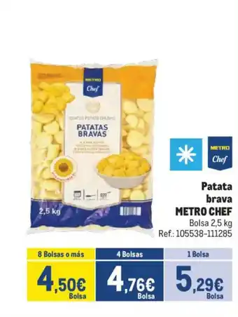 Makro METRO CHEF Patata brava oferta