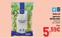 Makro METRO CHEF Dados de aguacate oferta