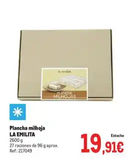 Makro LA EMILITA Plancha milhoja oferta