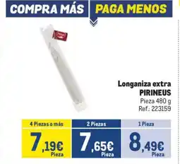Makro PIRINEUS Longaniza extra oferta