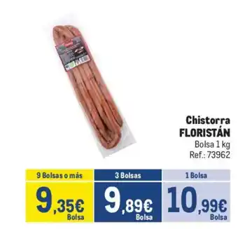 Makro FLORISTÁN Chistorra oferta
