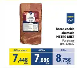 Makro METRO CHEF Bacon cocido ahumado oferta