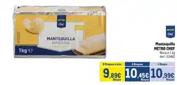 Makro METRO CHEF Mantequilla oferta