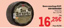 Makro DON BERNARDO Queso manchego D.O.P. oferta