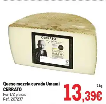 Makro CERRATO Queso mezcla curado Umami oferta