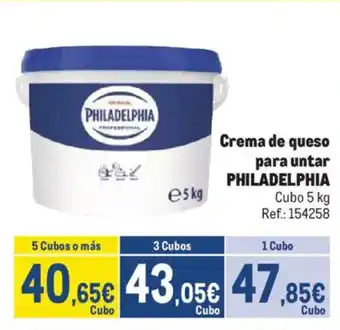 Makro PHILADELPHIA Crema de queso para untar oferta