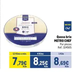 Makro METRO CHEF Queso brie oferta