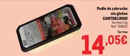 Makro CANTDELIMAR Pudin de cabracho sin gluten oferta