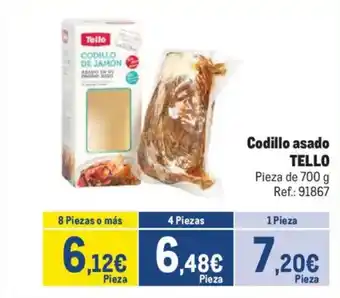 Makro TELLO Codillo asado oferta