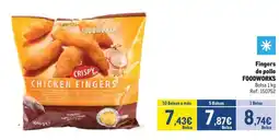 Makro FOODWORKS Fingers de pollo oferta