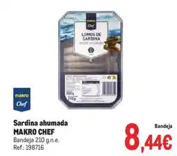 Makro MAKRO CHEF Sardina ahumada oferta