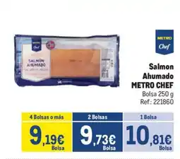 Makro METRO CHEF Salmon Ahumado oferta